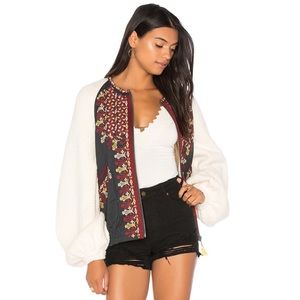 💙Too Faced Embroidered Jacket - Free People 💙